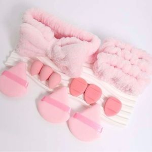 12 piece beauty set pink NEW